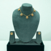 Royal Radiance Disc Necklace Set