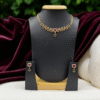 Regal Ruby & Emerald Drop Necklace Set