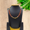 Rudramani Pearl & Ruby Drop Necklace